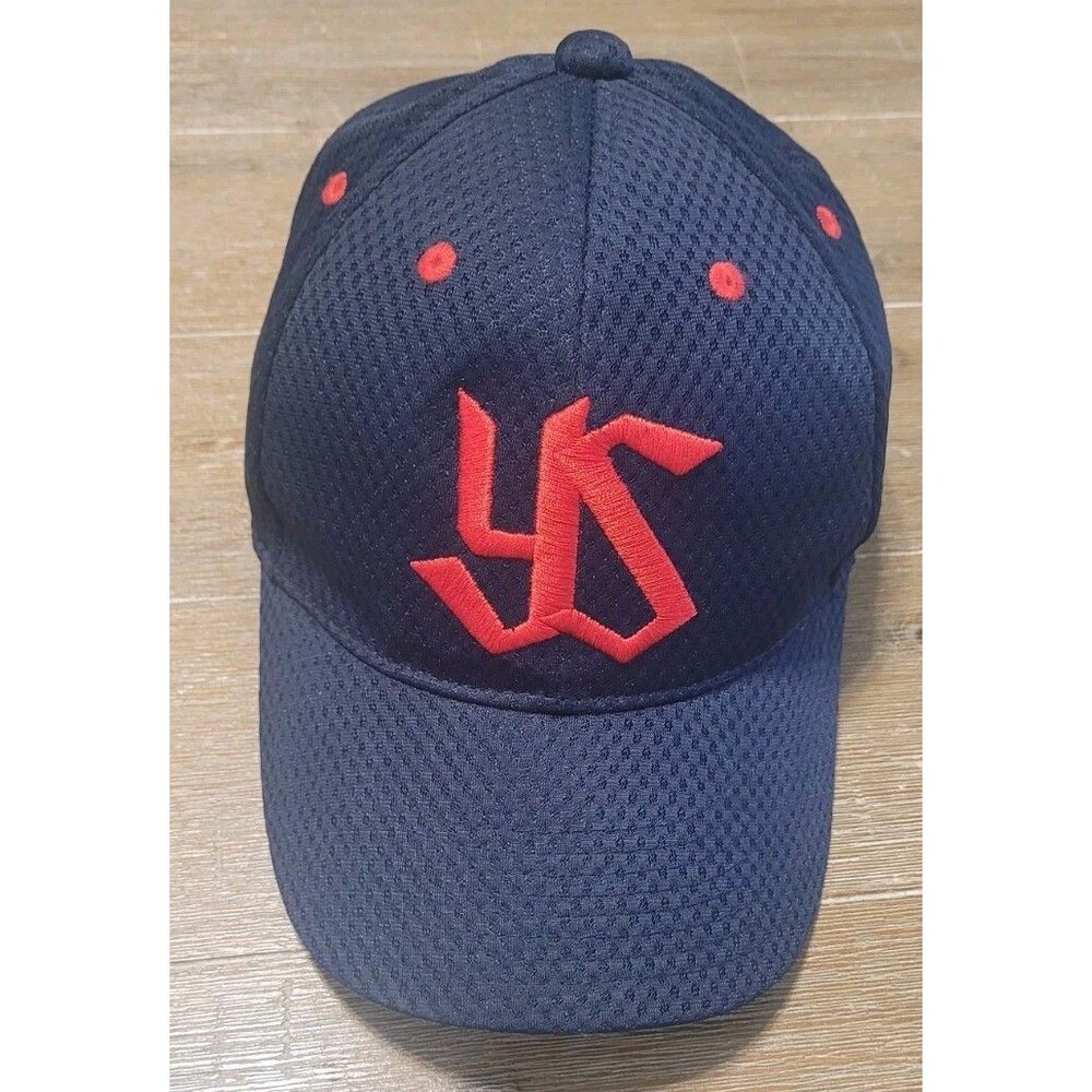Tokyo Yakult Swallows Hat '23 CREW Majestic Baseball Cap Navy Blue Official NPB